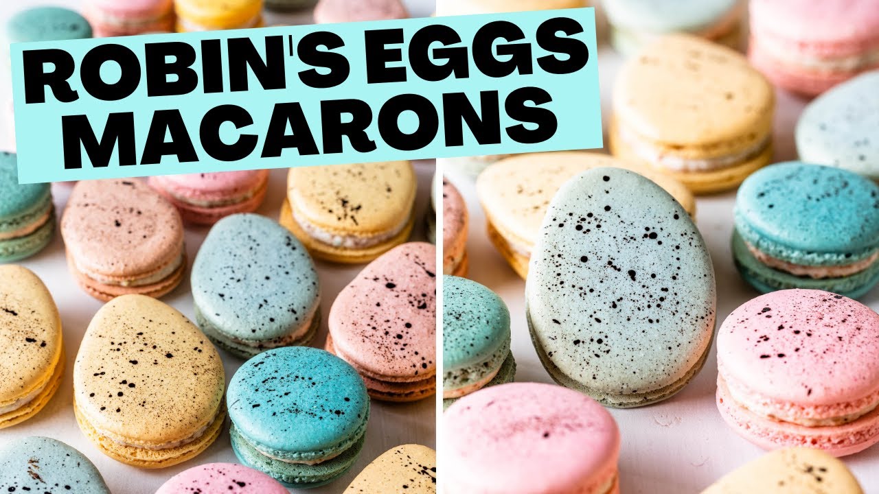 Robin's Eggs Macarons 🐣