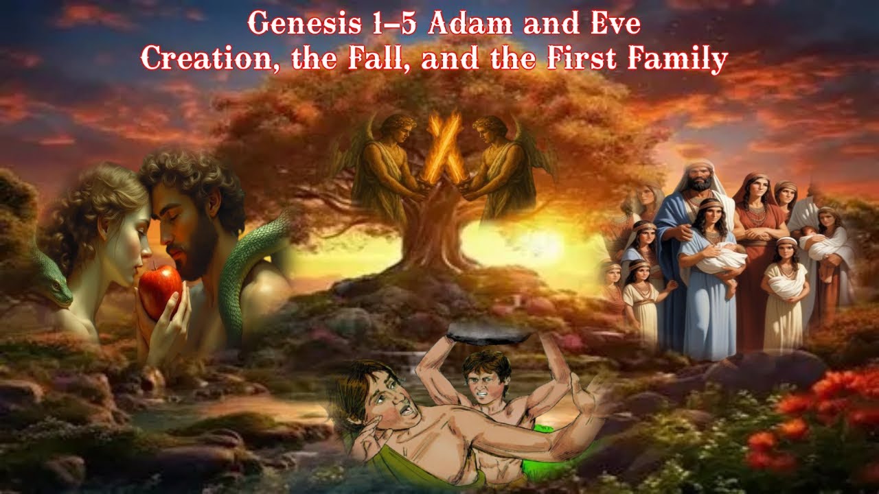 Genesis 1–5 | Adam and Eve | Creation & The Fall |By Angel Nightingale ...