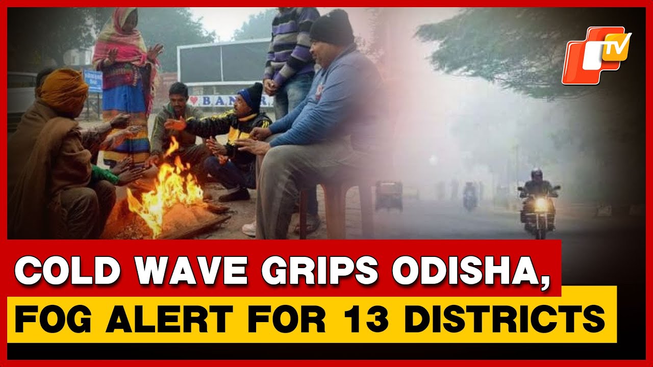Odisha Shivers As Cold Wave Persists, Fog To Affect 13 Districts