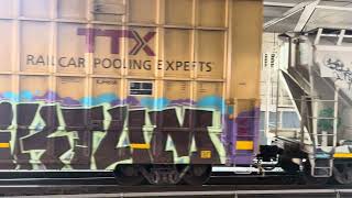 New York & Atlantic Railway box car freight train Graffiti Jamaica NY