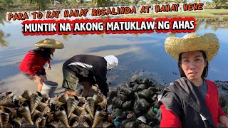 NANGUHA KAMI NG BAGUNGON PARA IBIGAY KAY NANAY ROLINSA AT NENE 
