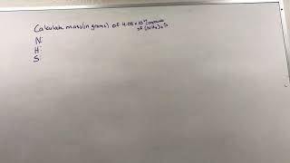 CHM151 Video Problem 2