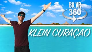 Uninhabited Island Klein Curacao - Guided Tour - 8K 360 VR Video!