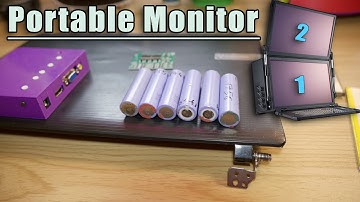 Battery Powered Portable Monitor Build