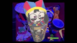 Pomo In The Amazing Digital Circus Popcorn Bucket By Dom’s Animation Studio’s