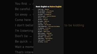 Native English 🔥 #shorts #shortvideo #youtube #vocabulary #englishgrammar #viralvideo #youtubeshorts