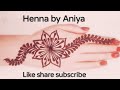 Mehndi in minutes  easy henna