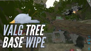 Base Up in a tree with Aimbot | Valguero AB Tree Wipe | GT7 | Ark Official PvP Conquest S2