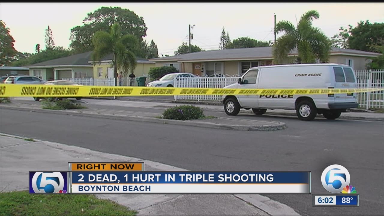 2 dead, 1 hurt in triple shooting - YouTube