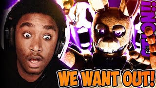 Reacting To: [FNAF/SFM] We Want Out song Animated By: @SamiloseSAL REACTION!!!