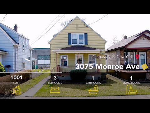 3075 Monroe Ave, Niagara Falls, NY home video tour
