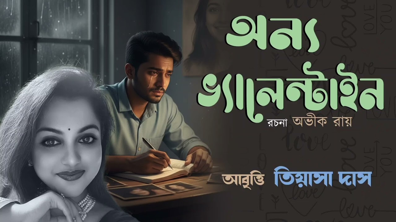 অন্য ভ্যালেন্টাইন। রচনা অভীক রায়। আবৃত্তি তিয়াসা দাস।