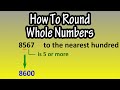 Understanding Whole Number Rounding