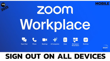 How to Sign Out of Zoom on All Devices? Log Out of Zoom on All Devices