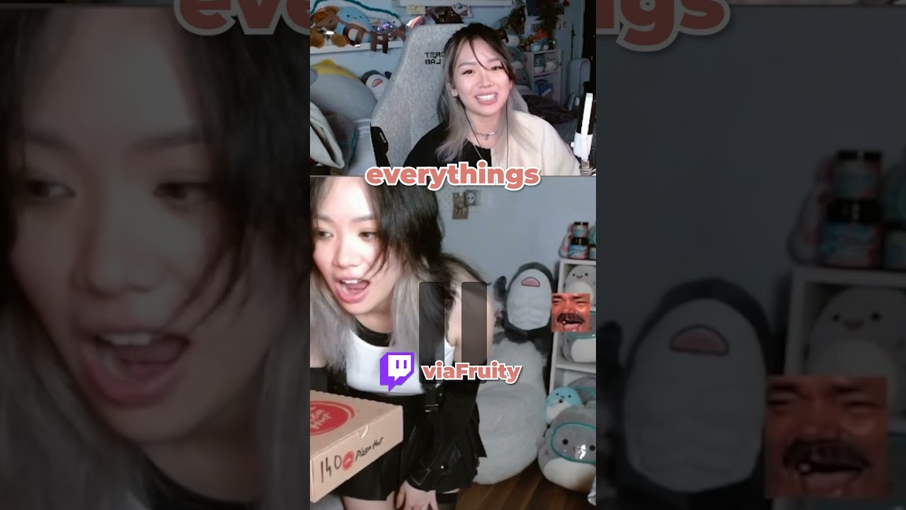 ISTG I MEANT THE PIZZA CHAT!!! #justchattingclips #twitchclips #twitchstreamer #gamergirl