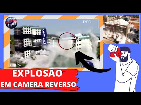 TOP 7  EXPLOSÃO & DEMOLIÇÃO EM CAMERA REVERSA, | MUNDO LIGADO CURIOSIDADES