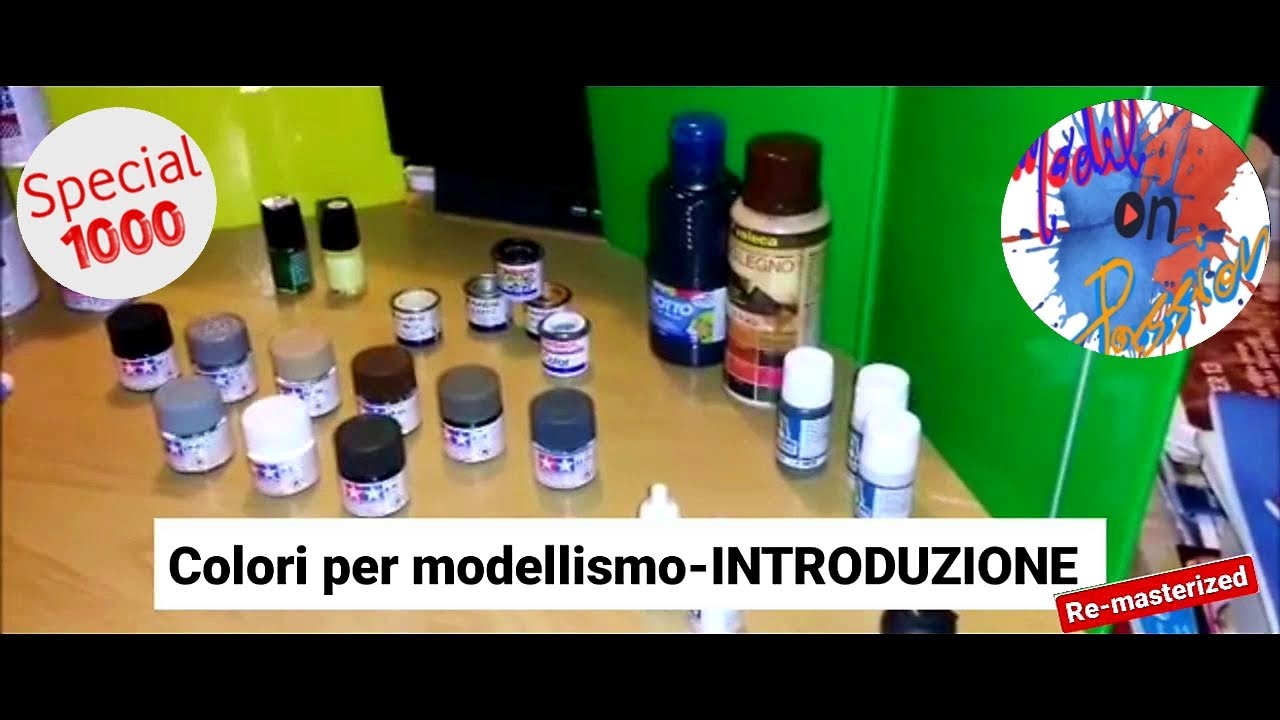 COLORI PER MODELLISMO Rimasterizzato- SPECIALE 1000 ISCRITTI Model