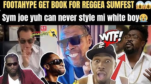 BEENIE HEAD CHIP😡SUMFEST PROMOTER JOE DISS BEENIE MAN WICKED, VYBZ KARTEL FINALLY, FOOTAHYPE BOOK