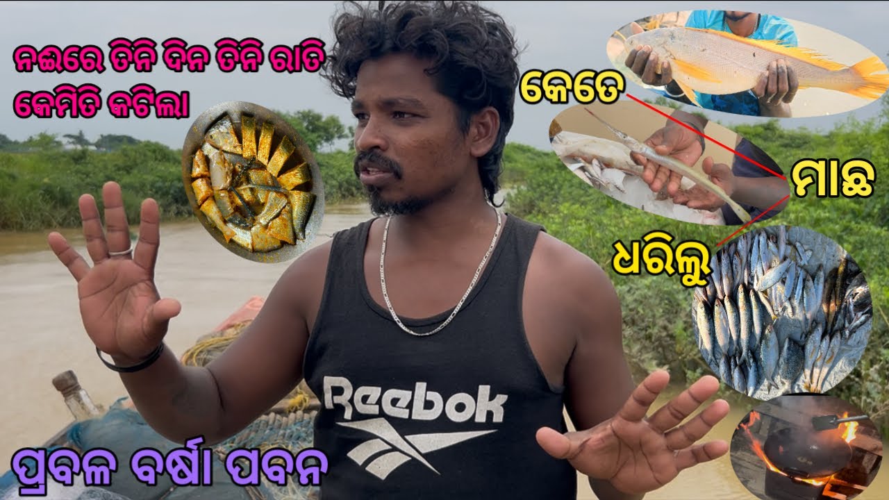 ତିନି ଦିନ ତିନି ରାତି ନଈରେ କେତେ ମାଛ ଧରିଲୁ🦀🦞🐬🐟//@SibaMiliVlogs //#youtube #vlog #trending #foryou 