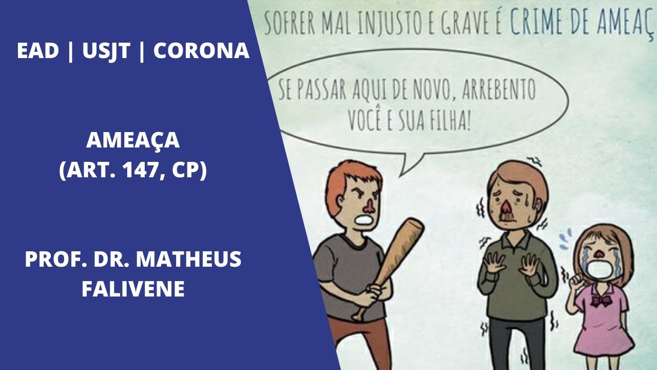 Amea a art 147 CP EAD USJT YouTube amea-a-art-147-cp-ead-usjt-youtube