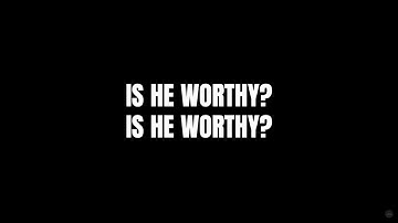 Is He Worthy? (Lyrics) - Andrew Peterson