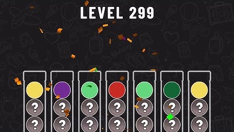 Ball Sort Puzzle Level 299 #ballsortpuzzle #ballsortpuzzlegameplay #puzzlegame #mobilegames