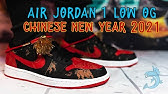 Jordan 1 Low Og Chinese New Year Detail Look And Unboxing Yankeekicks Youtube