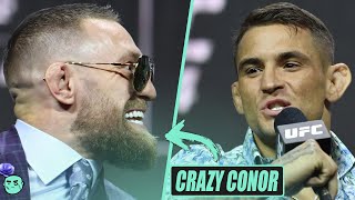 Conor McGregor vs Dustin Poirier Best Trash Talk at UFC 264 Press Conference