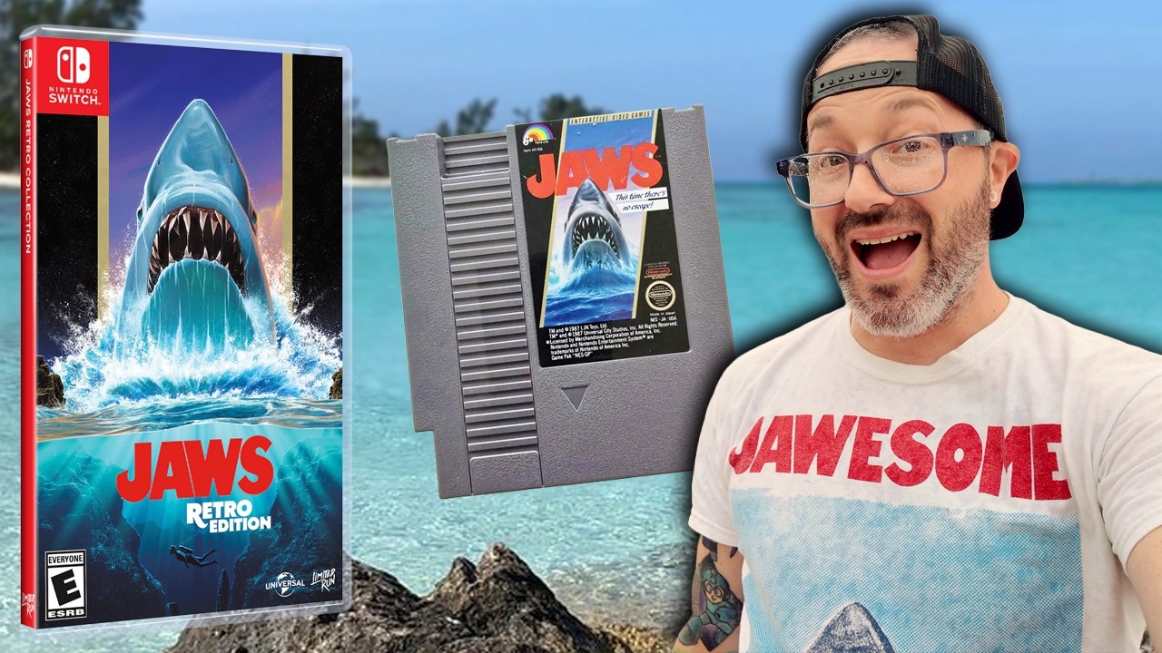 JAWS Retro Edition The Final Part ‼️ (Nintendo Switch) 🦈 Shark