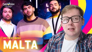 Reaction to The Busker - Dance (Our Own Party) - Malta - Eurovision 2023