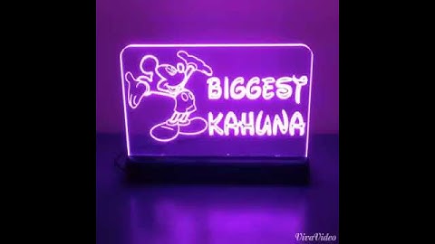 CREATIVE SIGNS & GRAPHICS: Edge Lit Signs Color Options