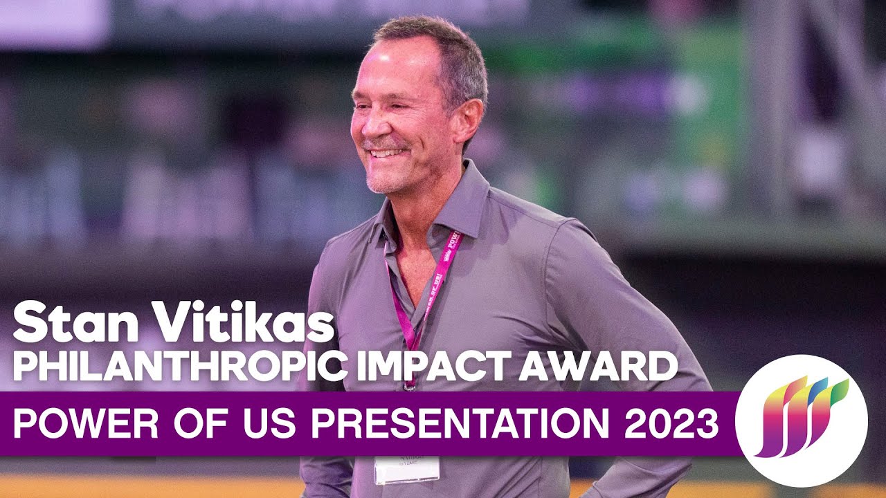 Stanley Vitikas Receives the PHILANTHROPIC IMPACT AWARD - YouTube