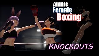 Female Boxing Knockouts | Anime Boxing League screenshot 3