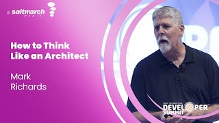 How to Think Like an Architect - Mark Richards