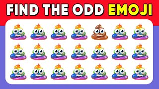 Find the ODD One Out - 60 puzzles for GENIUS | Emoji Edition | Emoji Quiz by Quiz Shiba 35,730 views 3 weeks ago 21 minutes