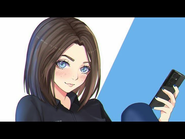 Really cool mashup of Alita and Sam (Samsung galaxy girl) from