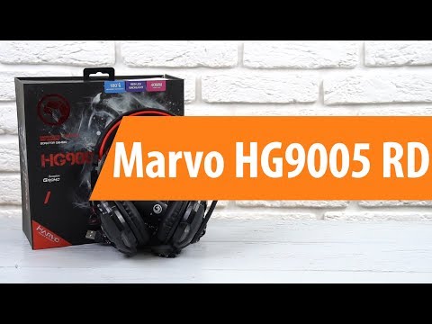 Распаковка Marvo HG9005 RD / Unboxing Marvo HG9005 RD