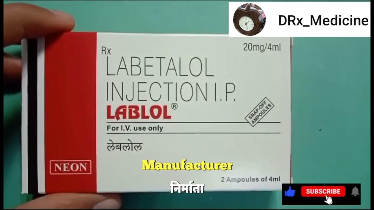 Labetalol Injection Manufacturer