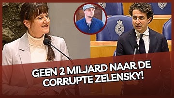 Jesse Klaver WOEST omdat SP geen steun wil geven aan 2 MILJARD voor Oekraïne! 