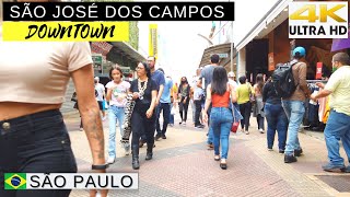 🇧🇷 SÃO JOSÉ DOS CAMPOS | Centro 2022 São Paulo, Brazil【4K】#sjc #brazil #walkin