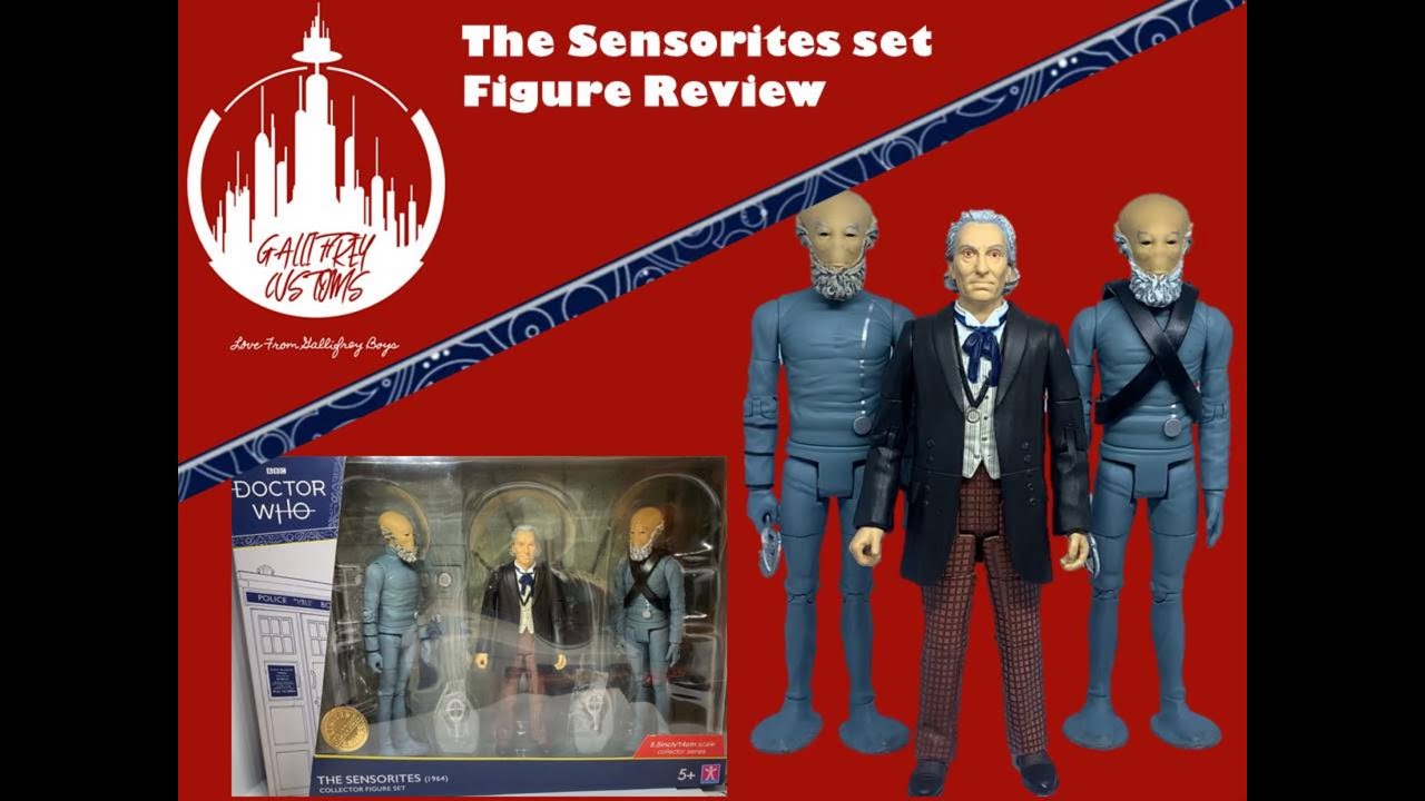 Sensorites Doctor Who 5.5” B&M The Sensorites Set Figure Review - YouTube