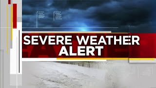 Severe thunderstorms in Broward County