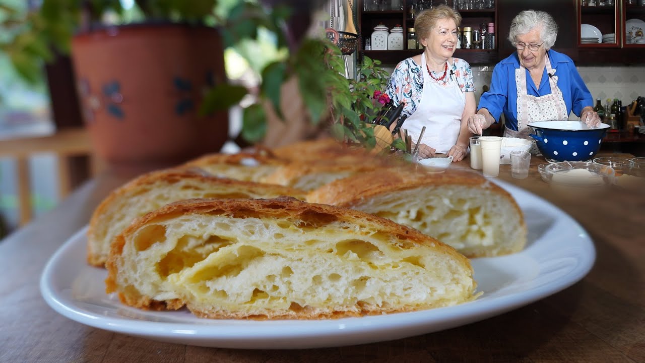 Slana štrudla sa sirom i štrudla sa kajmakom i jajima