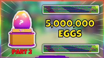 I Hatched 5 MILLION Mystery Egg V3