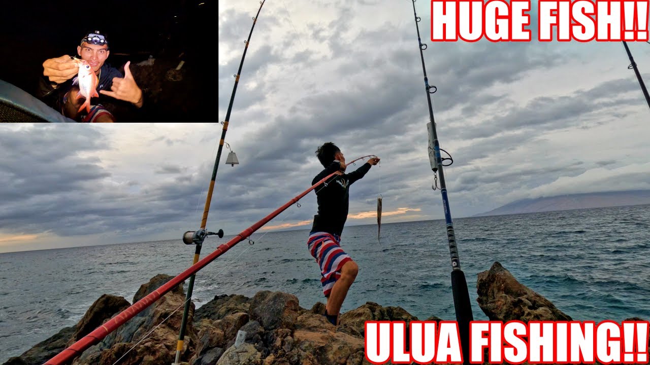 MASSIVE STRIKE WHIPPING MAUI| BIGGEST STRIKE OF TRIP?| ULUA FISHING HAWAII| ISLAND HOPING MAUI PT.4