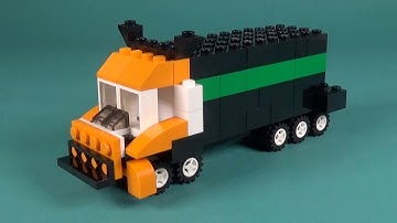Lego Truck (026) Building Instructions - LEGO Classic How To Build - DIY