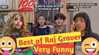 Raj Grover is best comedian  #rajgrover #instareels #veryfunny  || Tranding India