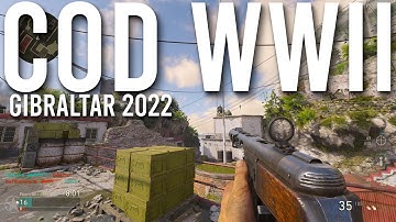 Call of Duty: WW2 Multiplayer In 2022 Gibraltar Gameplay | 4K