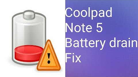 Coolpad note5 and all smart phones battery drain problem solved must watch BY TECHNICAL NAVEEN HINDI