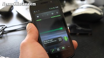 Rooted Android 2.3.6 OTA ROM for Nexus S!